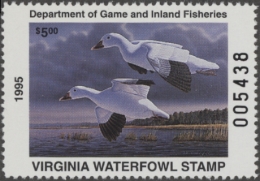 Picture of 1995 Virginia Duck Stamp MNH VF