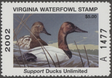 Picture of 2002 Virginia Duck Stamp MNH VF