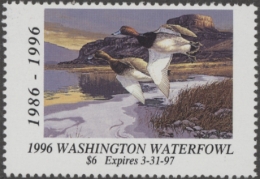 Picture of 1996 Washington Duck Stamp MNH VF