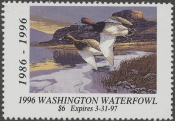 Picture of 1996 Washington Duck Stamp MNH VF