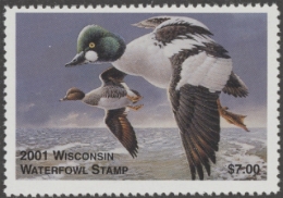 Picture of 2001 Wisconsin Duck Stamp MNH VF