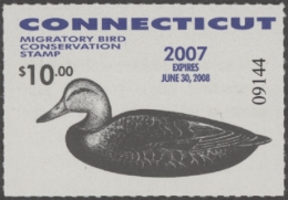 Picture of 2007 Connecticut Duck Stamp MNH VF