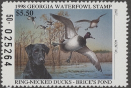Picture of 1998 Georgia Duck Stamp MNH VF