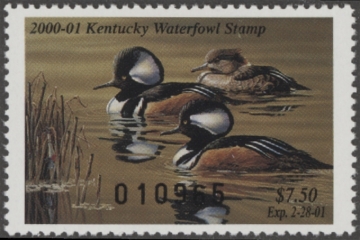 Picture of 2000 Kentucky Duck Stamp MNH VF