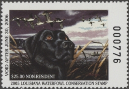 Picture of 2005 Louisiana Duck Stamp MNH VF