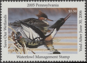 Picture of 2005 Pennsylvania Duck Stamp MNH VF