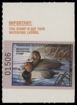 Picture of 1990 Tennessee Duck Stamp MNH VF
