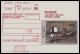 Picture of 1991 Tennessee Duck Stamp MNH VF