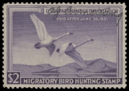 Picture of RW17 1950 Duck Stamp  Used F-VF