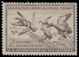 Picture of RW20 1953 Duck Stamp  MNH F-VF