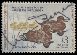 Picture of RW27 1960 Duck Stamp  Used F-VF
