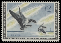 Picture of RW30 1963 Duck Stamp  MNH F-VF