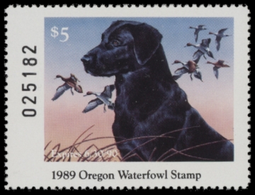 Picture of 1989 Oregon Duck Stamp MNH VF
