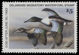 Picture of 1992 Delaware Duck Stamp MNH VF
