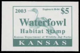Picture of 2003 Kansas Duck Stamp MNH VF