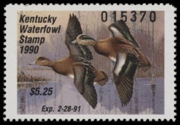 Picture of 1990 Kentucky Duck Stamp MNH VF