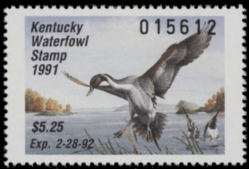 Picture of 1991 Kentucky Duck Stamp MNH VF