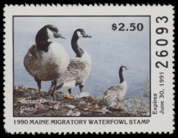 Picture of 1990 Maine Duck Stamp MNH VF