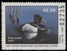 Picture of 1991 Maine Duck Stamp MNH VF