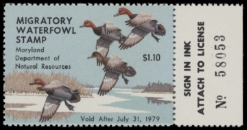 Picture of 1978 Maryland Duck Stamp MNH VF