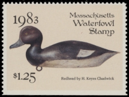 Picture of 1983 Massachusetts Duck Stamp MNH VF