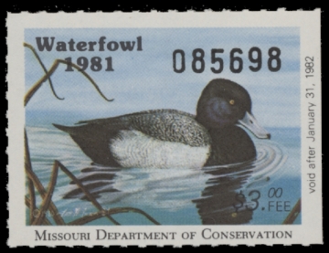 Picture of 1981 Missouri Duck Stamp MNH VF