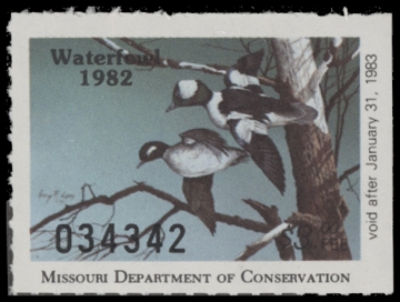 Picture of 1982 Missouri Duck Stamp MNH VF