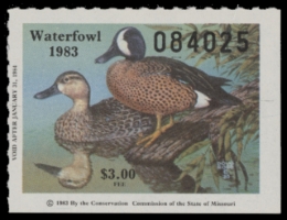 Picture of 1983 Missouri Duck Stamp MNH VF
