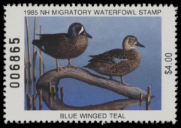 Picture of 1985 New Hampshire Duck Stamp MNH VF
