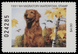 Picture of 1991 New Hampshire Duck Stamp MNH VF