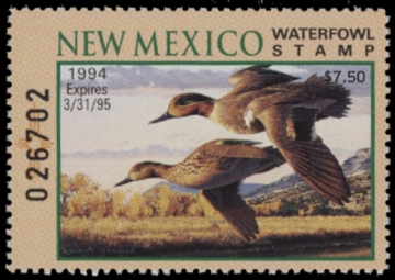 Picture of 1994 New Mexico Duck Stamp MNH VF