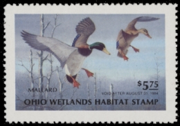 Picture of 1983 Ohio Duck Stamp MNH VF