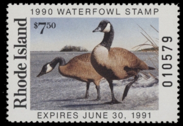 Picture of 1990 Rhode Island Duck Stamp MNH VF