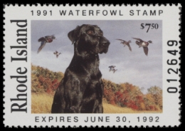 Picture of 1991 Rhode Island Duck Stamp MNH VF
