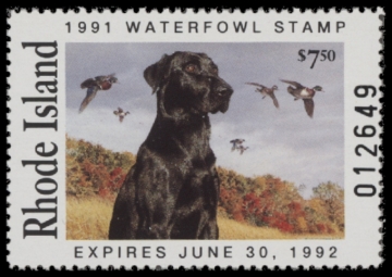 Picture of 1991 Rhode Island Duck Stamp MNH VF