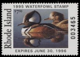 Picture of 1995 Rhode Island Duck Stamp MNH VF