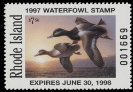 Picture of 1997 Rhode Island Duck Stamp MNH VF