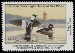 Picture of 1992 South Carolina Duck Stamp MNH VF