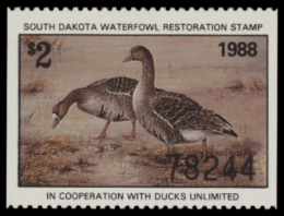 Picture of 1988 South Dakota Duck Stamp MNH VF