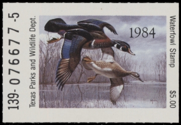 Picture of 1984 Texas Duck Stamp MNH VF