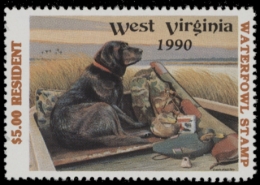 Picture of 1990 West Virginia Duck Stamp MNH VF