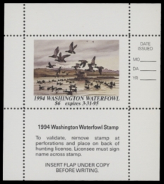 Picture of 1994 Washington Duck Stamp MNH VF