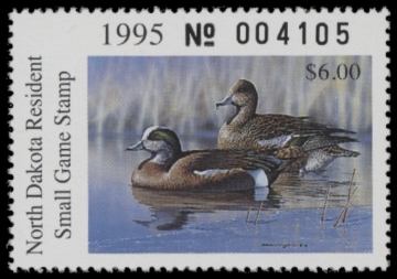 Picture of 1995 North Dakota Duck Stamp MNH VF