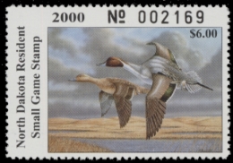 Picture of 2000 North Dakota Duck Stamp MNH VF