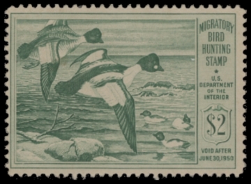 Picture of RW16 1949 Duck Stamp  Used F-VF