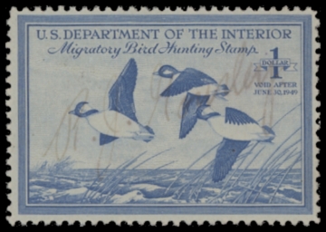 Picture of RW15 1948 Duck Stamp  Used F-VF