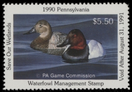 Picture of 1990 Pennsylvania Duck Stamp MNH VF