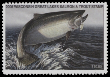 Picture of 2006 Wisconsin Great Lakes Salmon & Trout Stamp  MNH VF