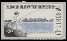 Picture of 1976 California Fishing Stamp MNH VF