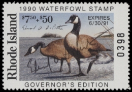 Picture of 1990 Rhode Island Duck Stamp GE MNH VF
